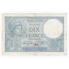 FAY 07/16 - 10 FRANCS MINERVE - 10/10/1940 - TRES TRES BEAU - PICK 84