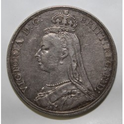 GRANDE BRETAGNE - KM 765 - 1 CROWN 1891 - VICTORIA