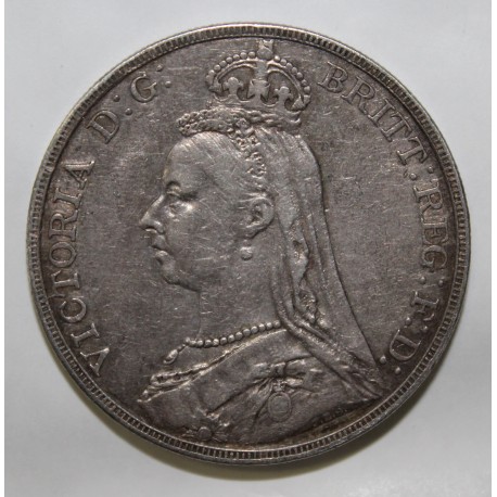 GROSSBRITANNIEN - KM 765 - 1 CROWN 1891 - VICTORIA