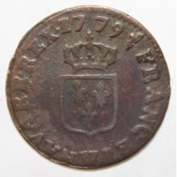 FRANKREICH - Gad 348 - LUDWIG XVI - LIARD - 1779 W - Lille