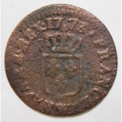 FRANCE - Gad 272 - LOUIS XV - LIARD WITH OLD HEAD - 1773 W - LILLE