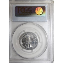 FRANZÖSISCH SOMALILAND - KM PE1 - 1 FRANC 1948 - PROBE DICKABSCHLAG MÜNZE - 104 ex. - PCGS SP 64