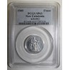 NEW CALEDONIA - KM PE2 - 1 FRANC 1949 - TRIAL PIEFORT COIN - 104 ex. - PCGS SP 63