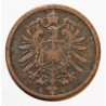 DEUTSCHLAND - KM 2 - 2 PFENNIG 1875 C - Frankfurt - TYP 1 - KLEINER ADLER - WILHELM I