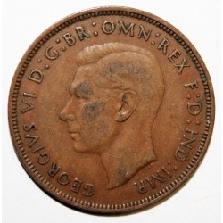 ROYAUME UNI - KM 845 - 1 PENNY 1947 - GEORGE VI