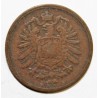 GERMANY - KM 2 - 2 PFENNIG 1874 B - Hannover - TYPE 1 - SMALL EAGLE - WILHELM I