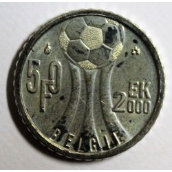 BELGIEN - KM 214 - 50 FRANCS 2000 - Europäische Tasse - Flämische Legende