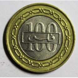 BAHREÏN - KM 20 - 100 FILS 1992 - AH 1412 - Issa ben Salmane - Hamed ben Issa