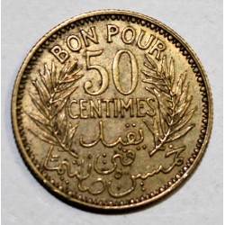 TUNISIE - KM 246 - 50 CENTIMES 1941 (1360)