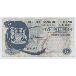 SCOTLAND - PICK 335 - 5 POUNDS - 15/07/1970 - TRES TRES BEAU