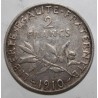 GADOURY 532 - 2 FRANCS 1910 - TYPE SEMEUSE - KM 845