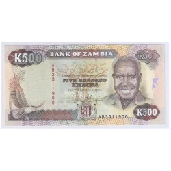 ZAMBIA - PICK 35 - 500...