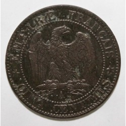 FRANCE - KM 797 - 5 CENTIMES 1865 A - Paris - TYPE NAPOLÉON III