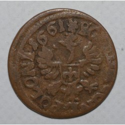 POLAND - KM 110 - SOLIDUS - 1661 - JOHN II CASIMIR VASA