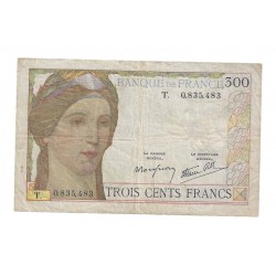 FRANKREICH - PICK 87 - 300 FRANCS 1939 -  09.02 - UNDATIERT