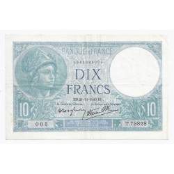 FAY 07/21 - 10 FRANCS...