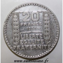 FRANCE - KM 879 - 20 FRANCS 1937 - TYPE TURIN