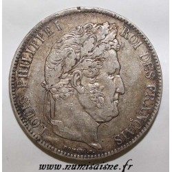 FRANKREICH - KM 749 - 5 FRANCS 1839 W - Lille TYP LOUIS PHILIPPE 1