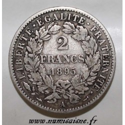 FRANKREICH - KM 817 - 2 FRANCS 1895 A - Paris - TYP CERES