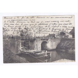 County 02510 - ETREUX - THE BRIDGE - BARGE