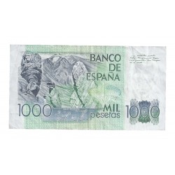 ESPAGNE - PICK 158 - 1 000 PESETAS - 23/10/1979