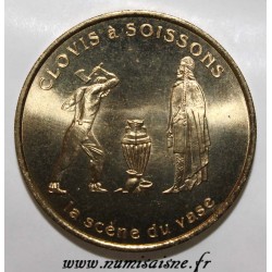 County 02 - SOISSONS - EURO OF CITY - 1 EURO 1997 - CLOVIS - The vase scene