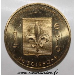 02 - SOISSONS - EURO DES VILLES - 1 EURO 1997 - CLOVIS - LA SCÈNE DU VASE