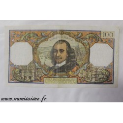 FRANKREICH - PICK 149 - 100 FRANCS  1966 - 01.09 - TYP CORNEILLE - C.182