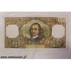 FRANKREICH - PICK 149 - 100 FRANCS  1966 - 02.06 - TYP CORNEILLE - B.169