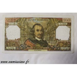 FRANCE - PICK 149 - 100 FRANCS  1969 - 05.06 - TYPE CORNEILLE - L.418