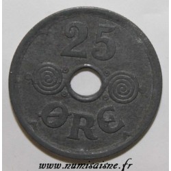 DENMARK - KM 823.2a - 25 ORE 1945 - CHRISTIAN X