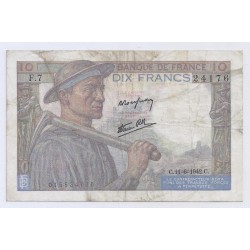 FAY 08/03 - 10 FRANCS...