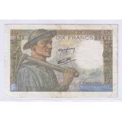 FAY 08/10 - 10 FRANCS...