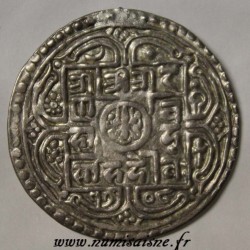 NEPAL - KM 501.2 - 1 MOHAR 1786 - SE 1708 - RANA BAHADUR