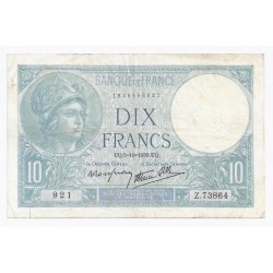 FAY 07/10 - 10 FRANCS...