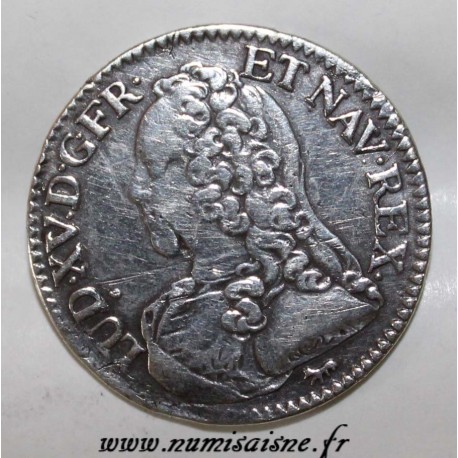 Gad 298 - LOUIS XV - 1/5 ÉCU AUX BRANCHES D'OLIVIER - 1726 A - Paris