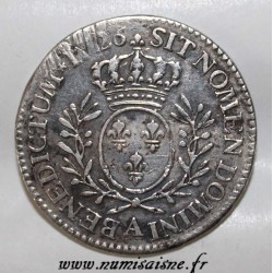 Gad 298 - LOUIS XV - 1/5 ÉCU AUX BRANCHES D'OLIVIER - 1726 A - Paris