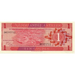 ANTILLES NÉERLANDAISES - PICK 20 - 1 GULDEN - 08/09/1970