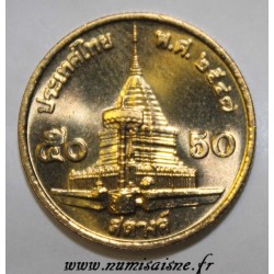 THAILAND - Y 203 - 50 SATANG 2004 - BE 2547 - Wat Phra That Doi Suthep Tempel