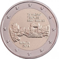 MALTA - 2 EURO 2019 - PREHISTORIC SITE TA 'HAGRAT