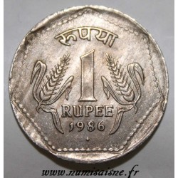 INDE - KM 79.1 - 1 RUPEE 1986 - Bombay