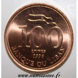 LIBAN - KM 38 - 100 LIVRES 1996