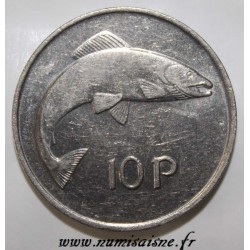 IRLANDE - KM 23 - 10 PENCE 1980