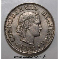 SWITZERLAND - KM 27 - 10 RAPPEN 1926 B - LIBERTAS