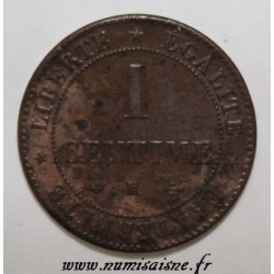 FRANKREICH - KM 826 - 1 CENTIME 1872 K - Bordeaux - TYP CÉRÈS