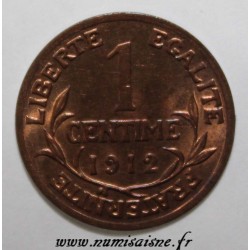 FRANKREICH - KM 840 - 1 CENTIME 1912 - TYP DUPUIS