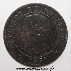 FRANCE - KM 776 - 2 CENTIMES 1854 W - Lille - NAPOLÉON III