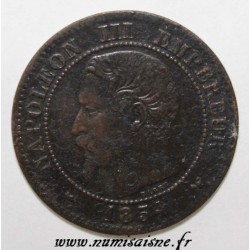 FRANKREICH - KM 776 - 2 CENTIMES 1854 W - Lille - NAPOLÉON III