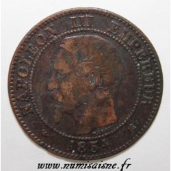 FRANCE - KM 776 - 2 CENTIMES 1854 K - Bordeaux - NAPOLÉON III