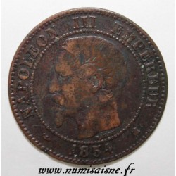 FRANKREICH - KM 776 - 2 CENTIMES 1854 K - Bordeaux - NAPOLÉON III